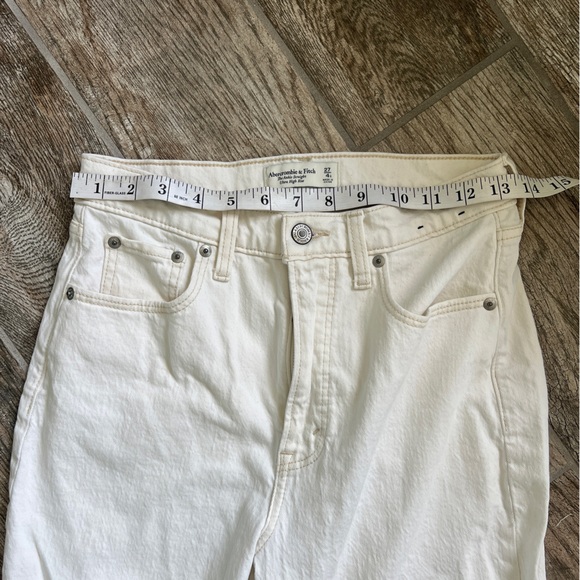 Abercrombie & Fitch Ankle Straight Ultra High Rise, Curve Love, Women’s Size 4 - Picture 3 of 6